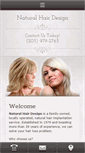 Mobile Screenshot of naturalhairdesign.net